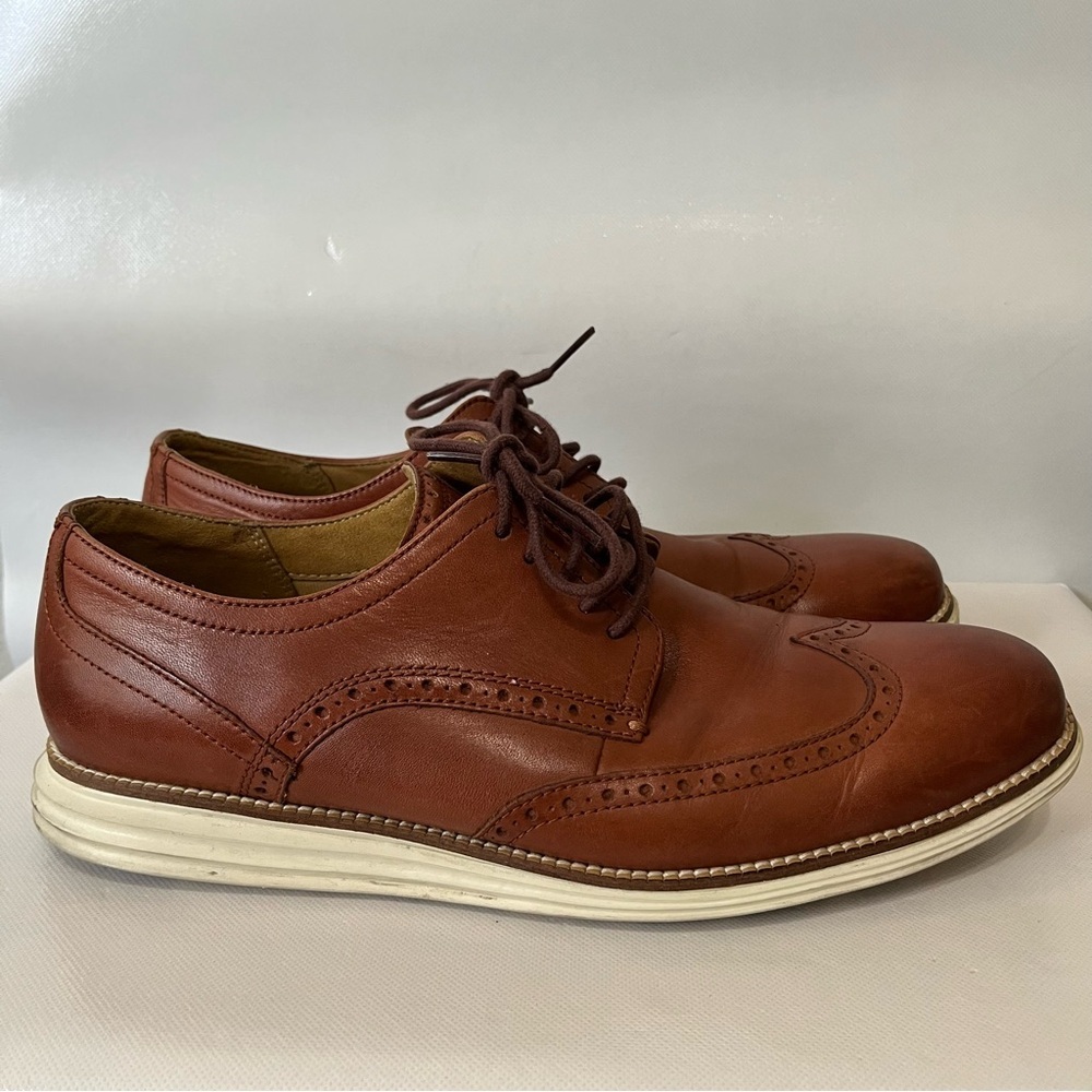 Cole Haan Original Grand Leather Wingtip Oxford Shoes